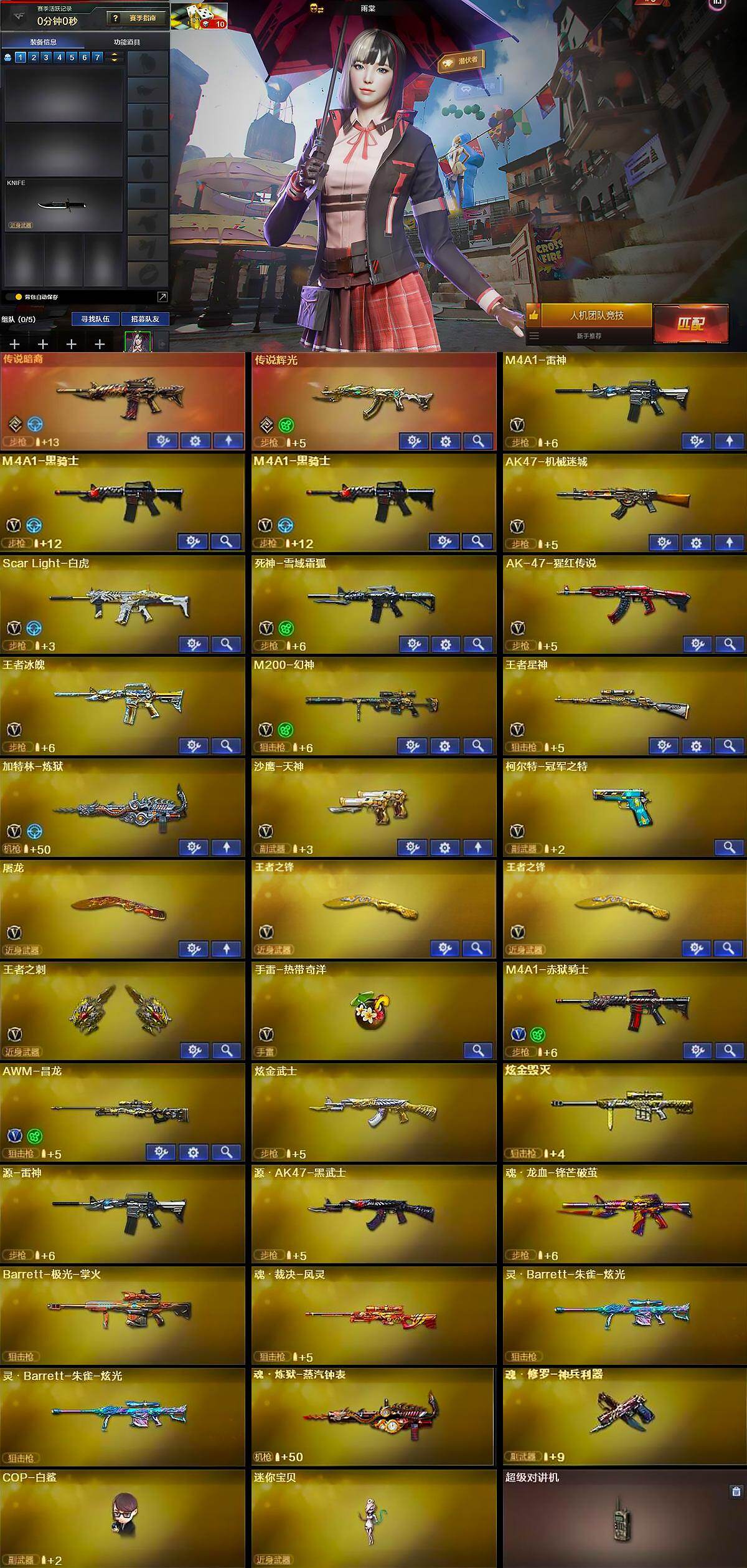 CFLX427689穿越火线账号详情图6