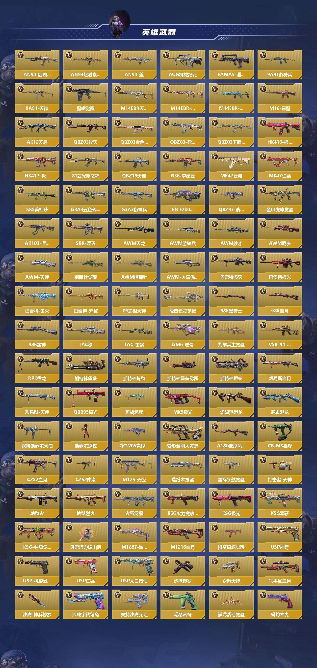 CFMQM48145枪战王者账号详情图4