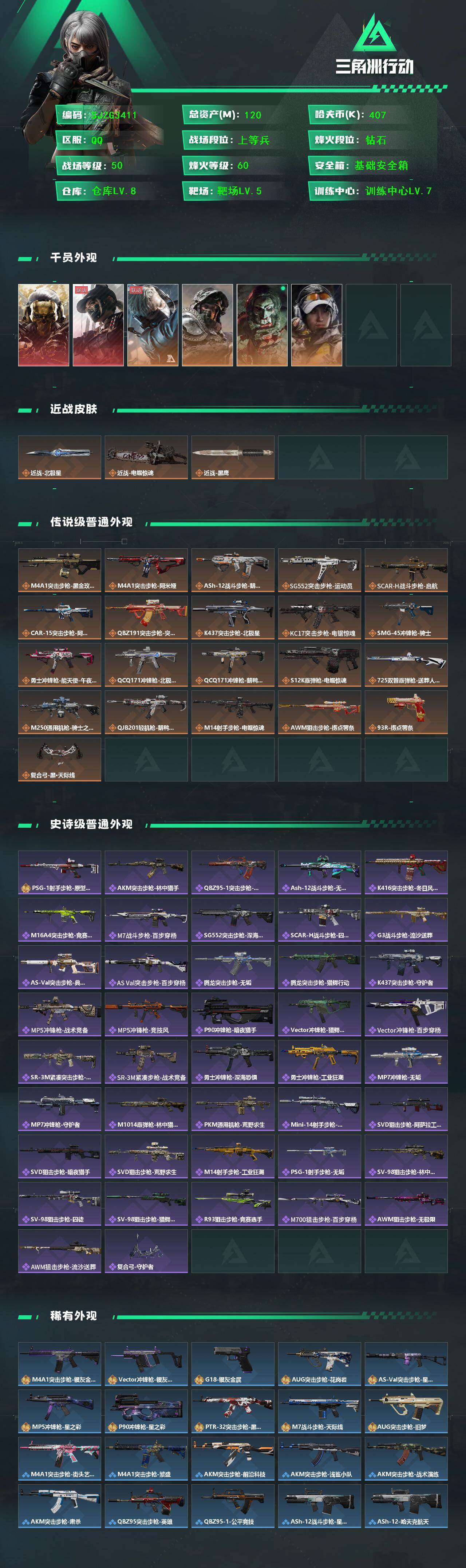 SJZEY429046三角洲行动账号详情图2