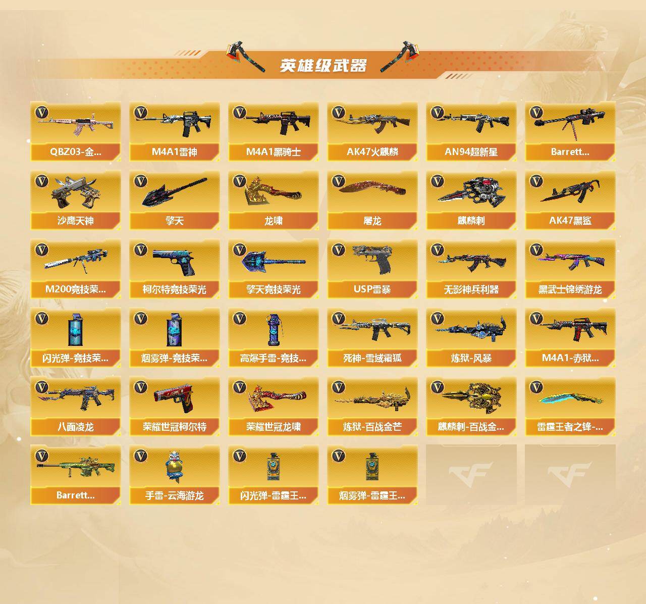 CFCMW428114穿越火线账号详情图3