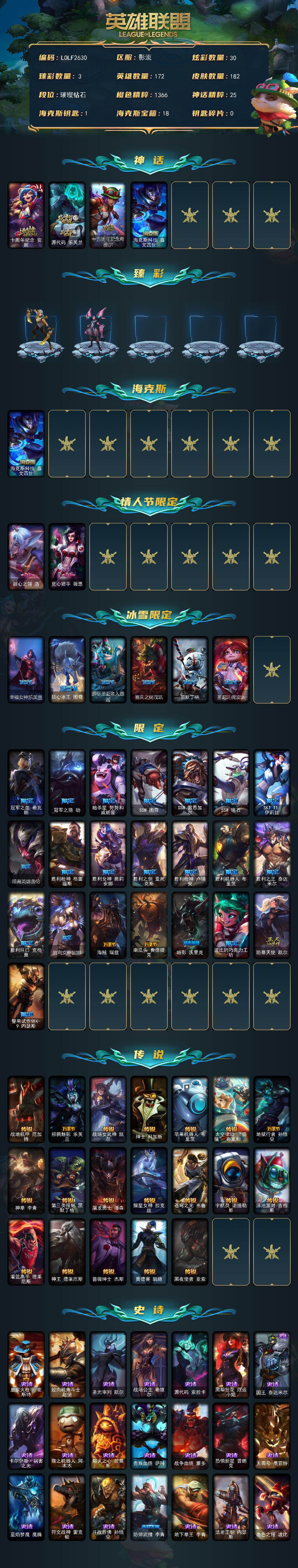 LOLEY49956英雄联盟账号详情图2 LOLEY49956英雄联盟账号详情图2