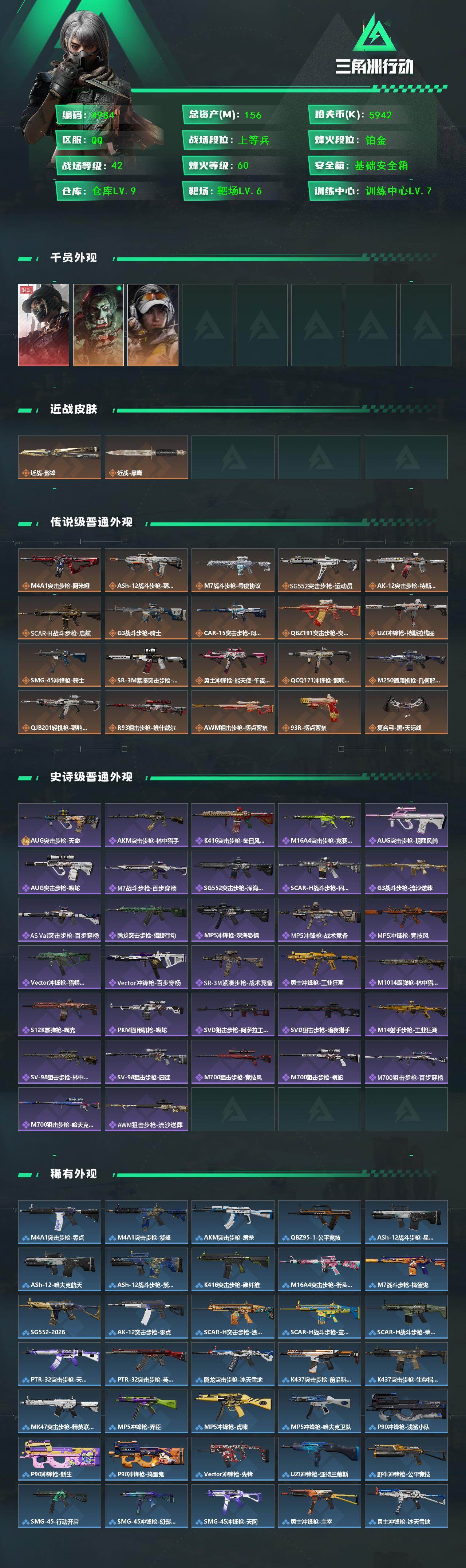 SJZCMW433594三角洲行动账号详情图2