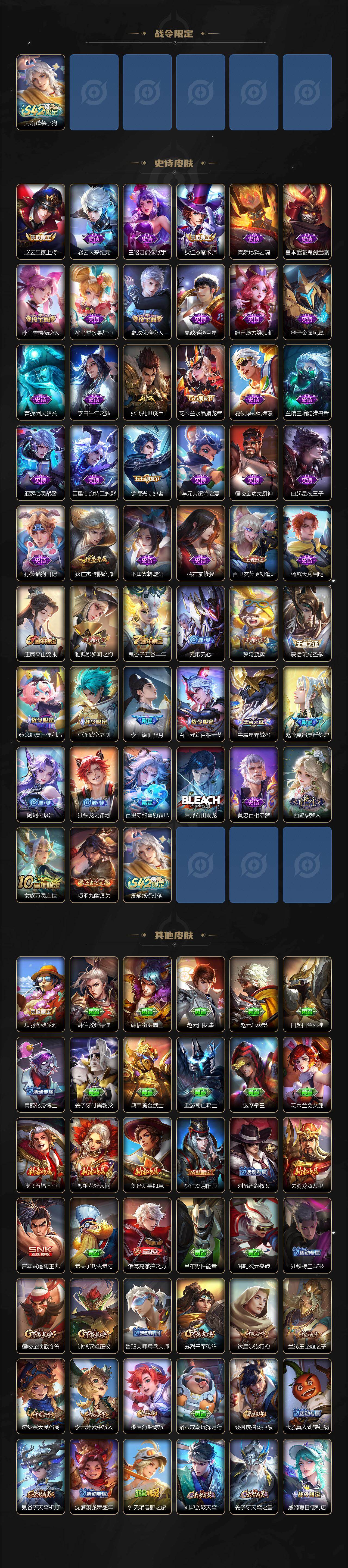 WZQM4113303王者荣耀账号详情图4