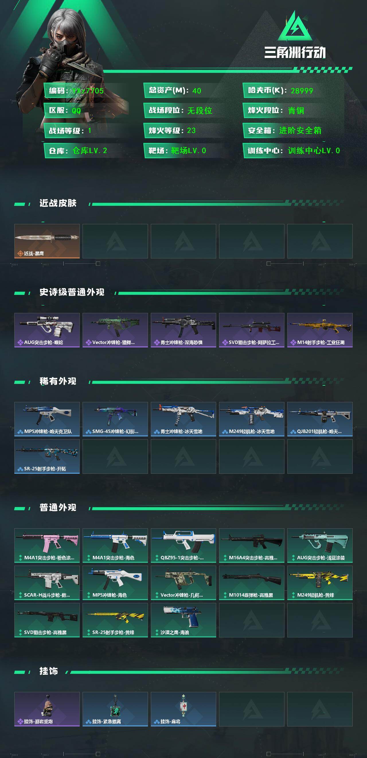 SJZCMW441109三角洲行动账号详情图2