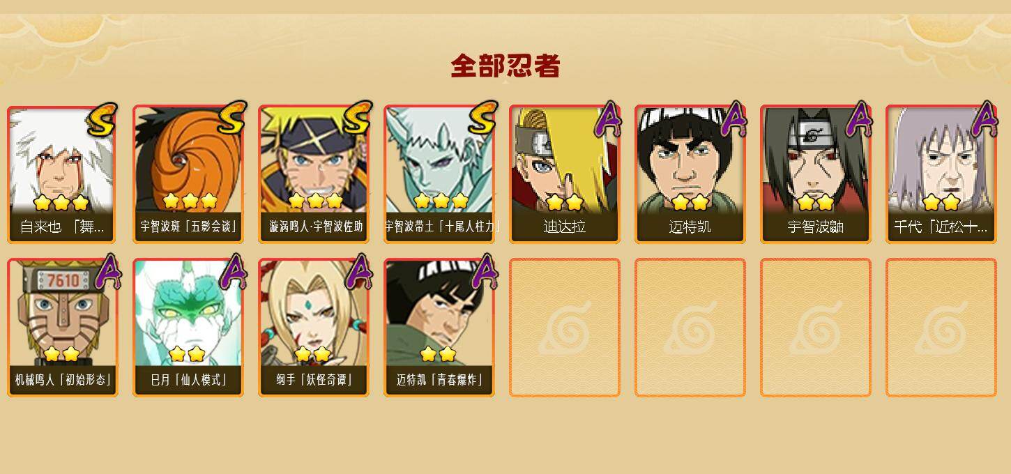 HYEY46780火影忍者账号详情图2