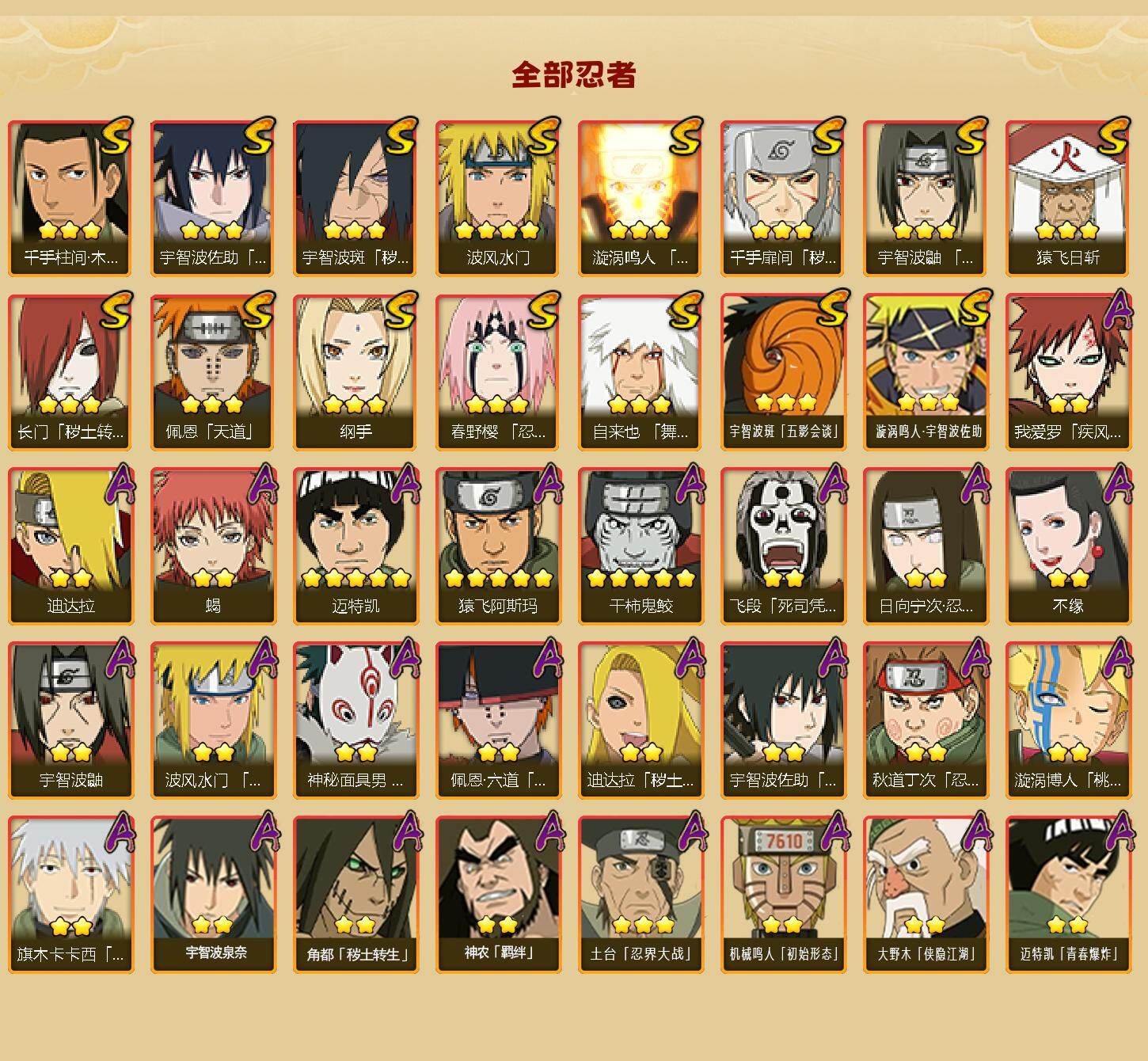 HYLFY46883火影忍者账号详情图2