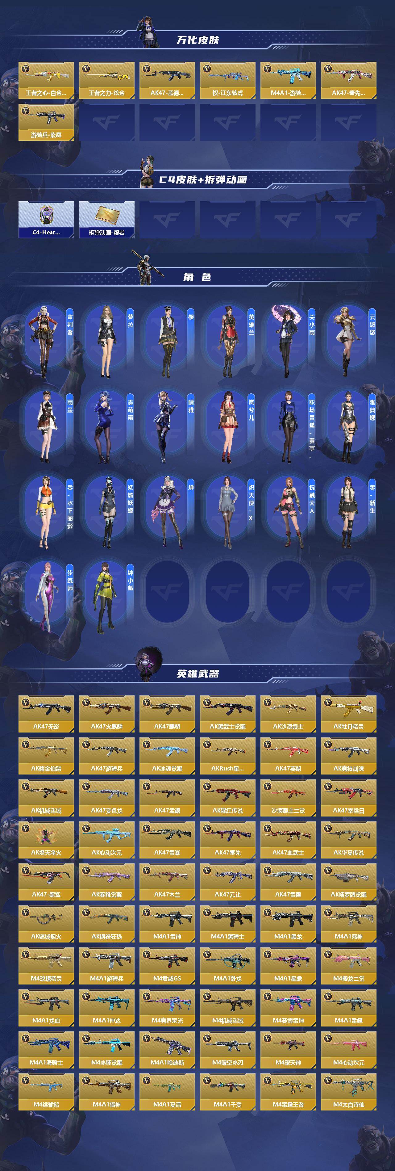 CFMEY48237枪战王者账号详情图3