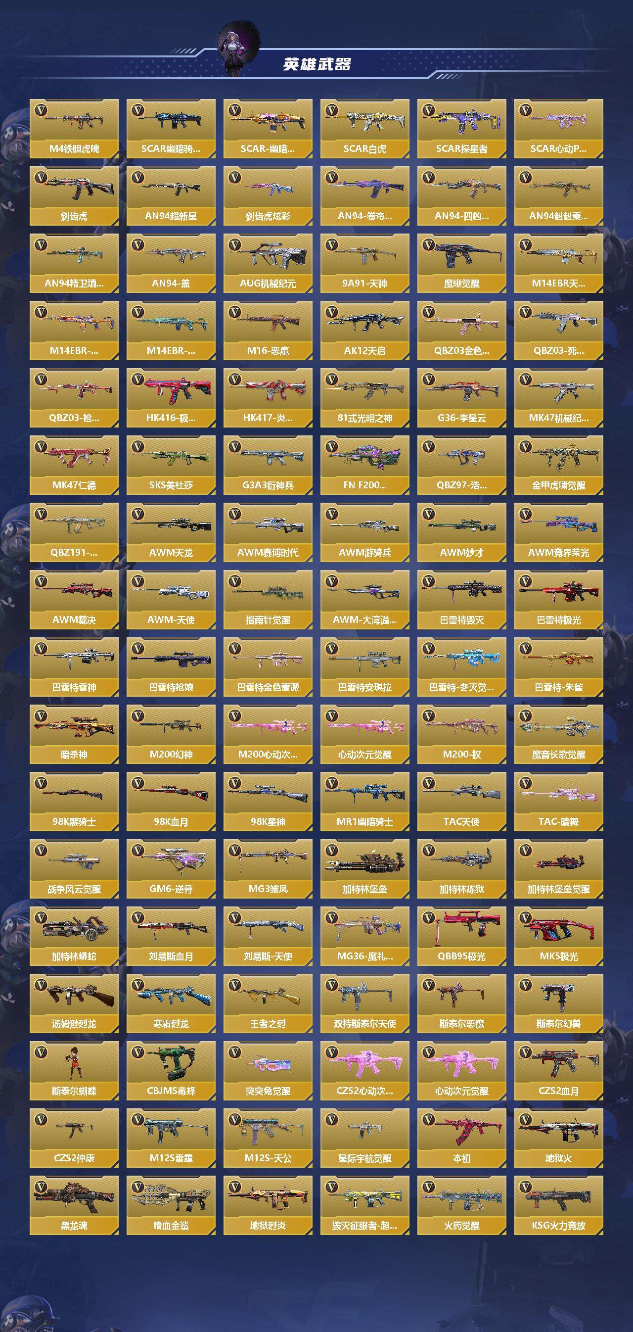 CFMEY48237枪战王者账号详情图4