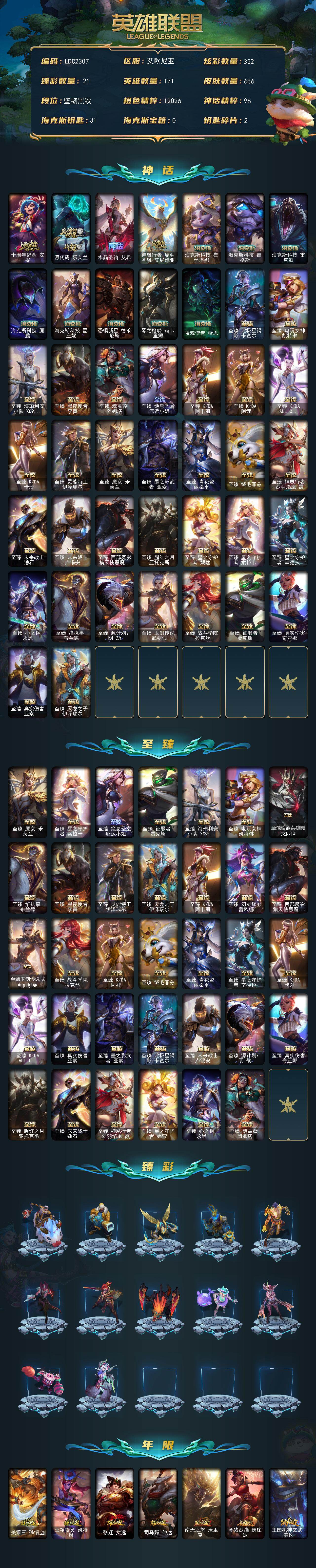 LOLEY410199英雄联盟账号详情图2 LOLEY410199英雄联盟账号详情图2