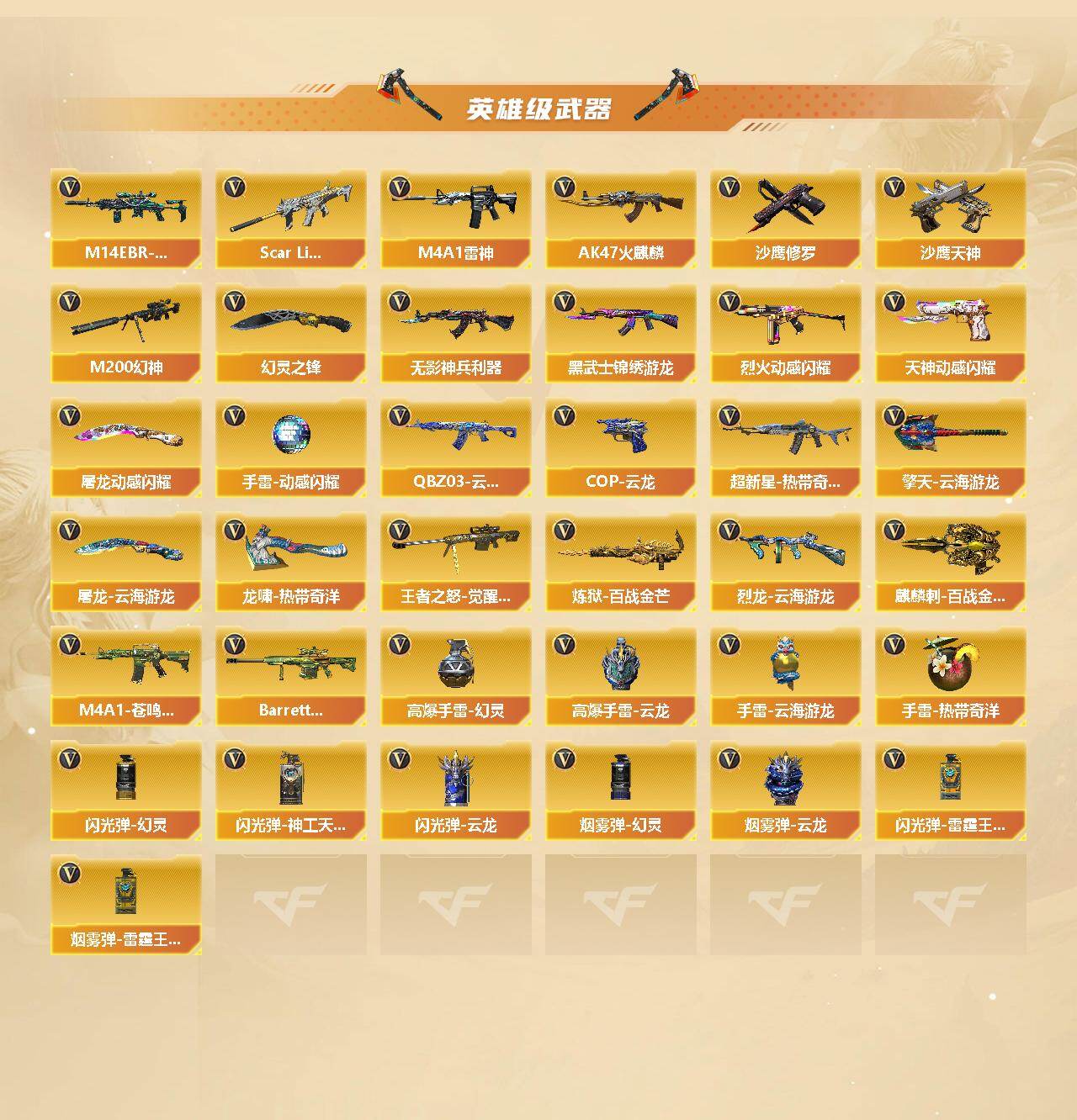 CFCMW423934穿越火线账号详情图3