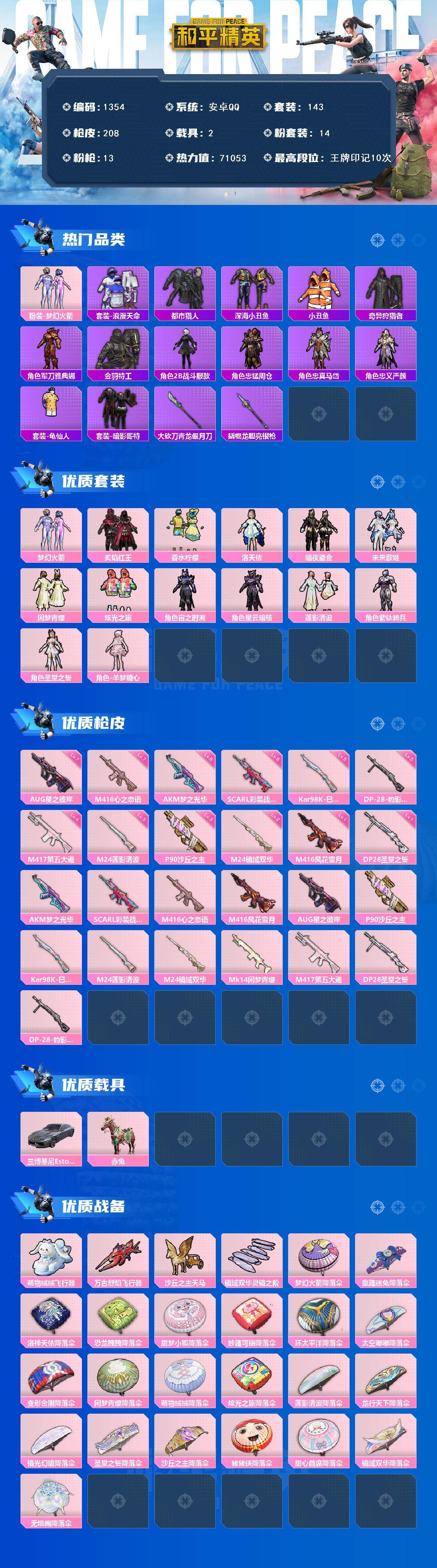 HPCMW469539和平精英账号详情图2