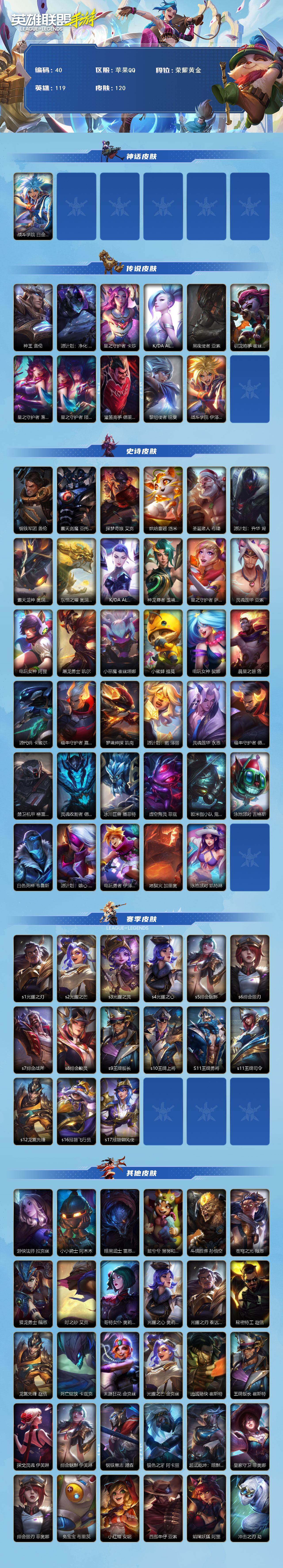 LOMCMW40783LOL手游账号详情图2