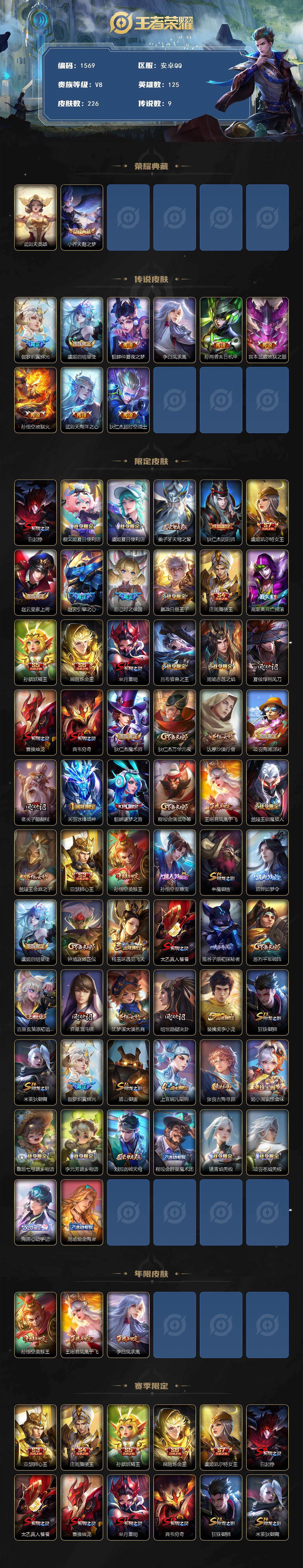 WZKG4118939王者荣耀账号详情图2