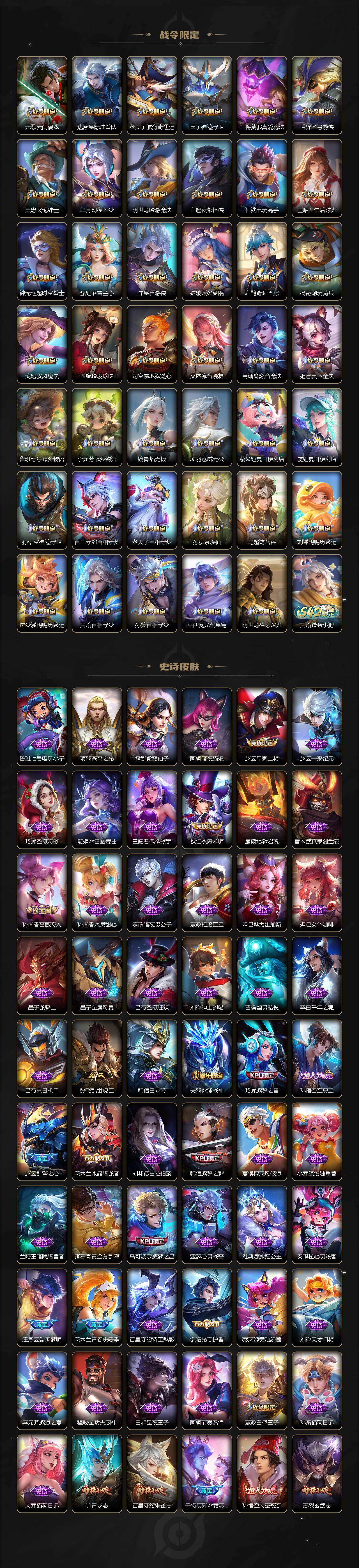 WZLE4102217王者荣耀账号详情图5