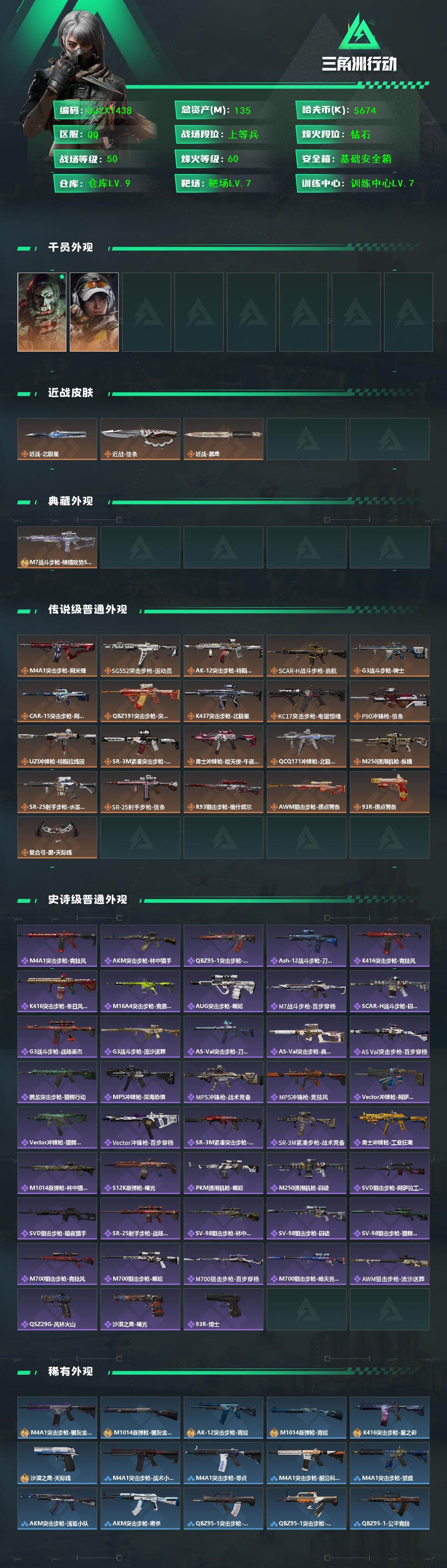 SJZEY428841三角洲行动账号详情图2