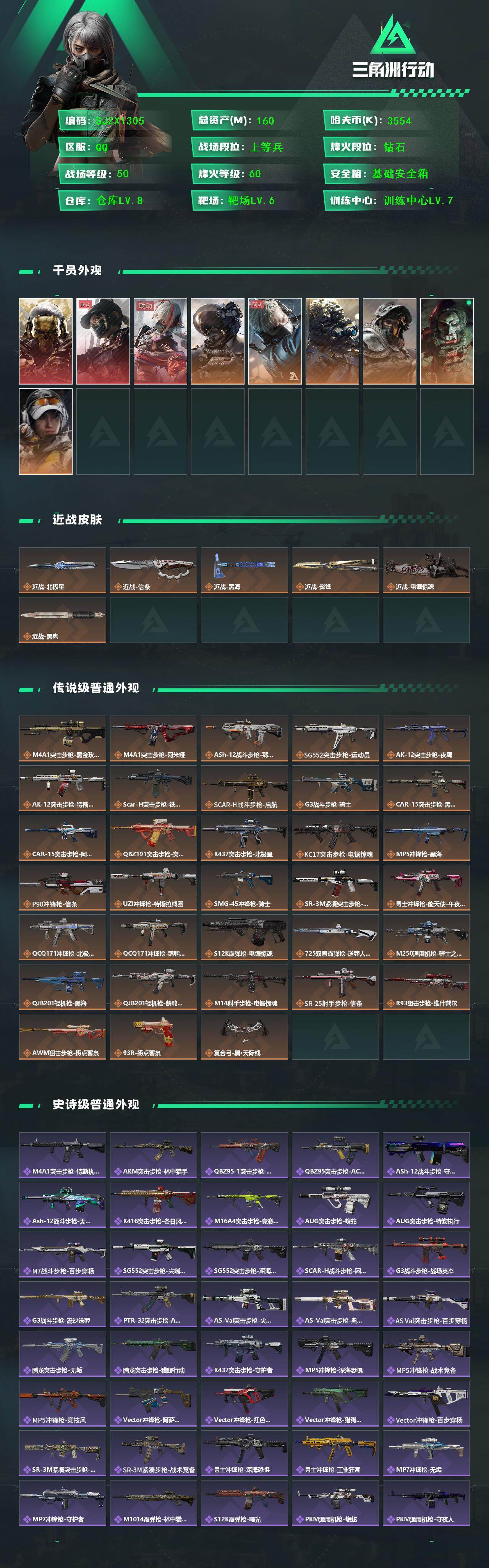 SJZEY428836三角洲行动账号详情图2