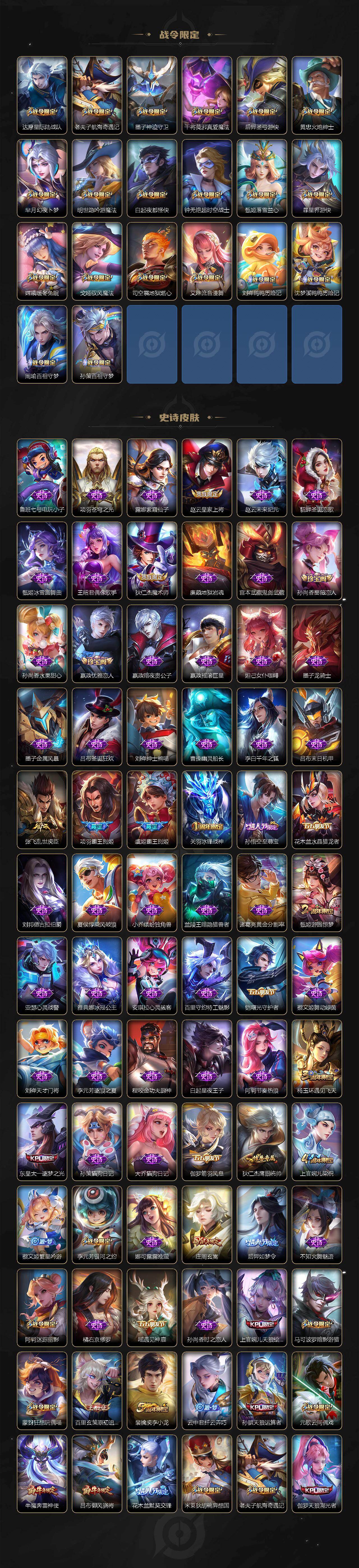 WZ034104515王者荣耀账号详情图4 WZ034104515王者荣耀账号详情图4