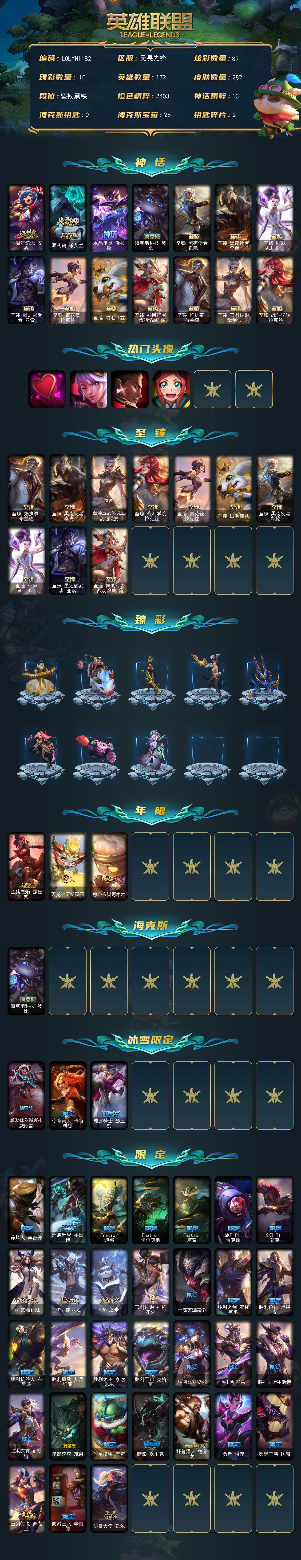 LOLEY410277英雄联盟账号详情图2