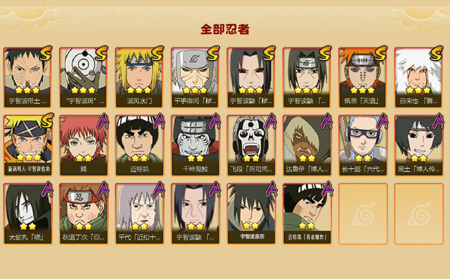 HYQM47066火影忍者账号详情图3