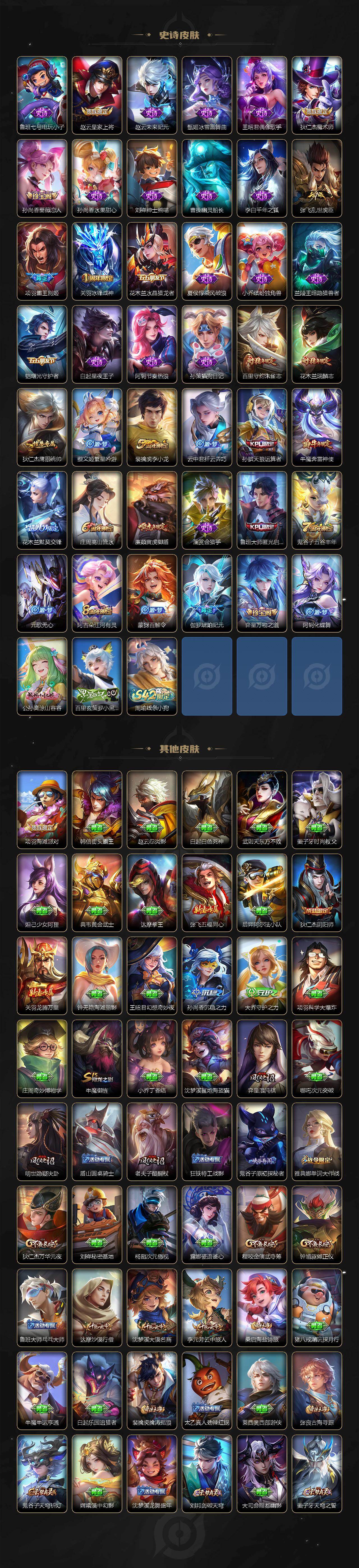 WZKG4102205王者荣耀账号详情图3 WZKG4102205王者荣耀账号详情图3