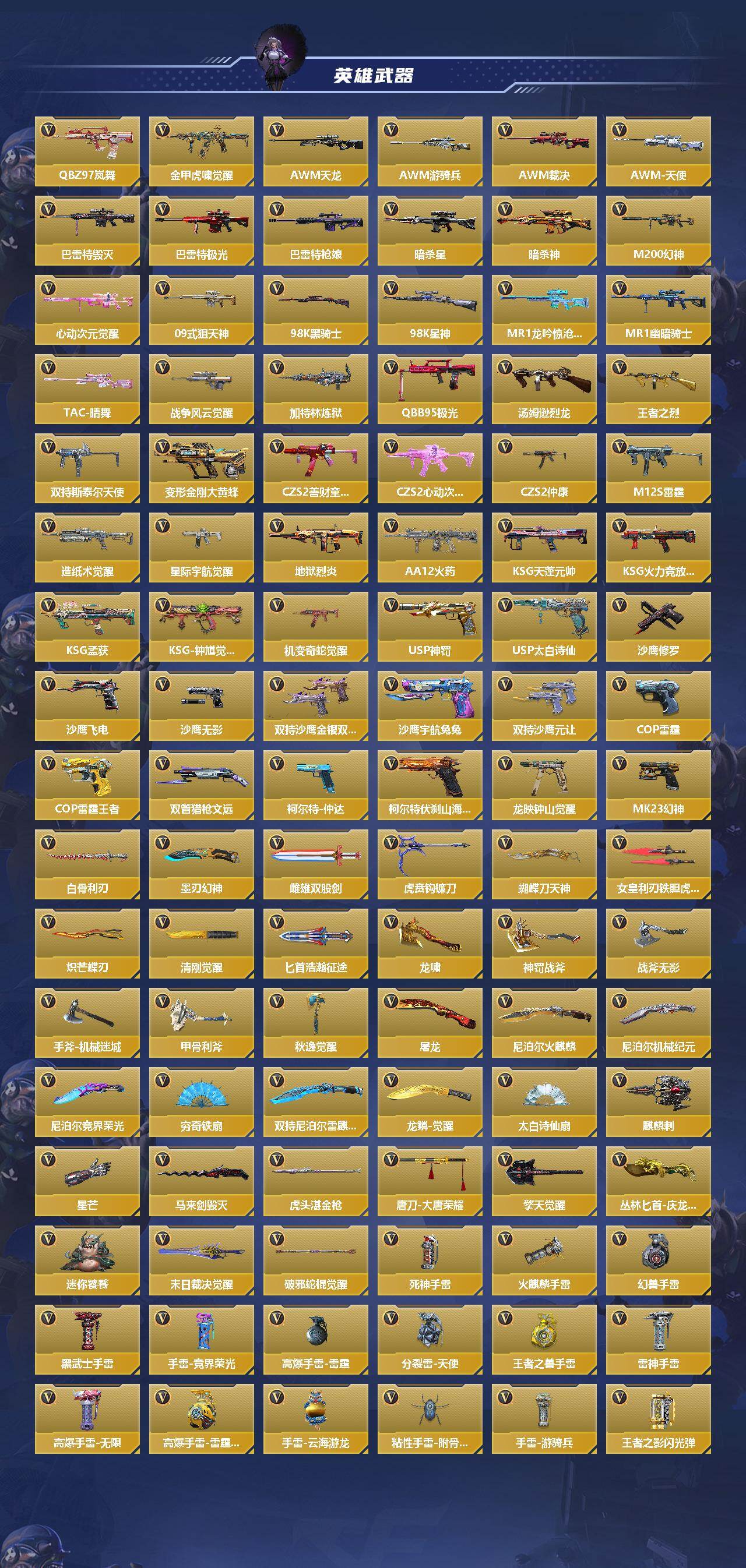 CFMQM48249枪战王者账号详情图4