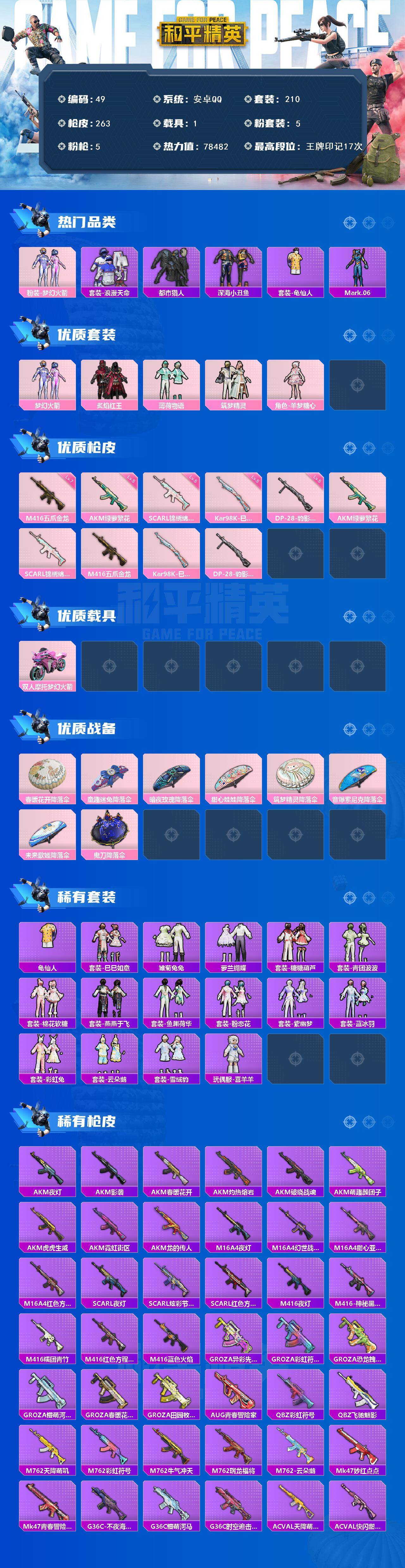 HPCMW466371和平精英账号详情图2