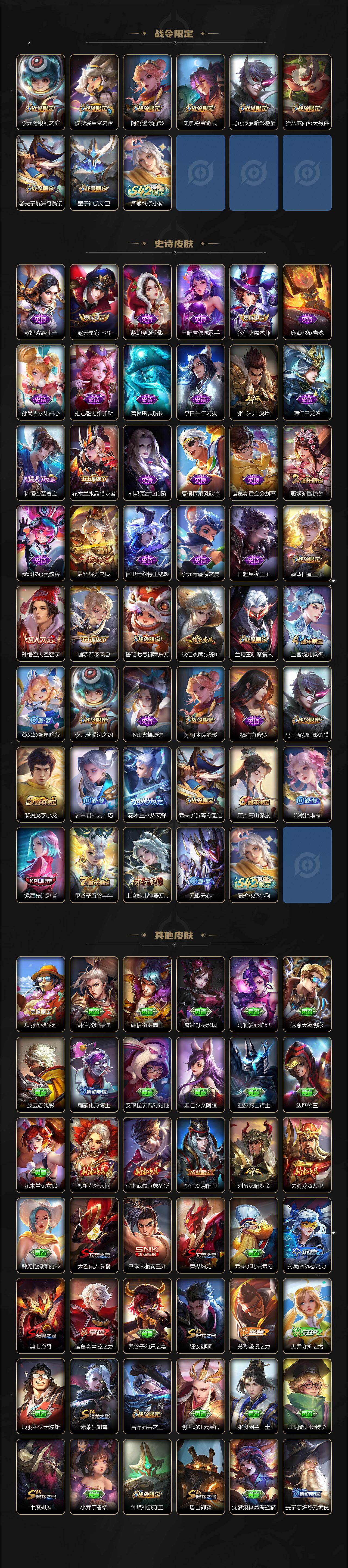 WZCMW4105003王者荣耀账号详情图3