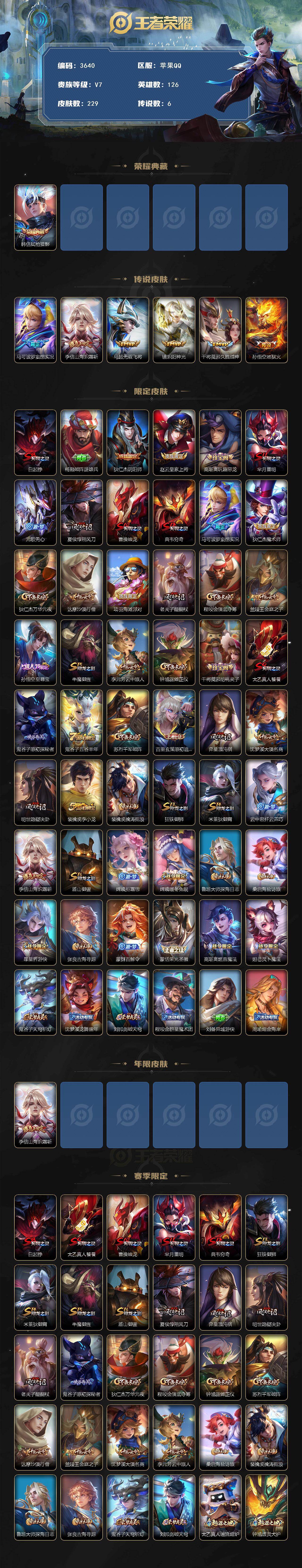 WZCMW4106261王者荣耀账号详情图2