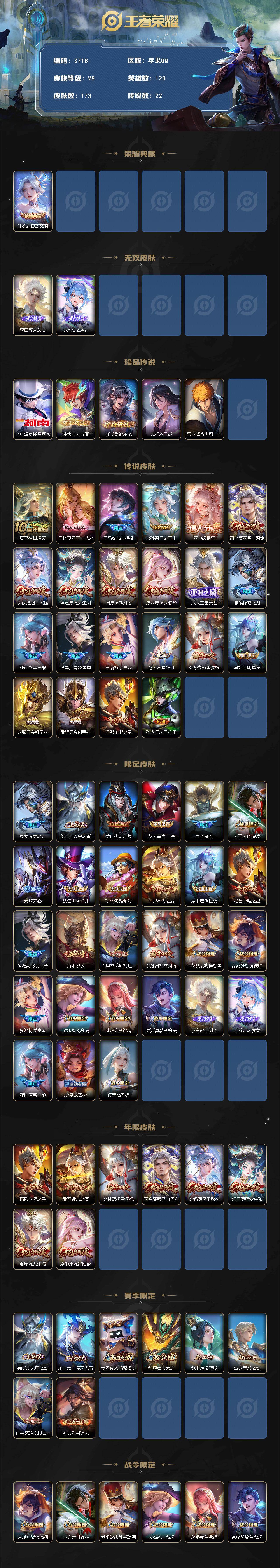 WZCMW4117913王者荣耀账号详情图2