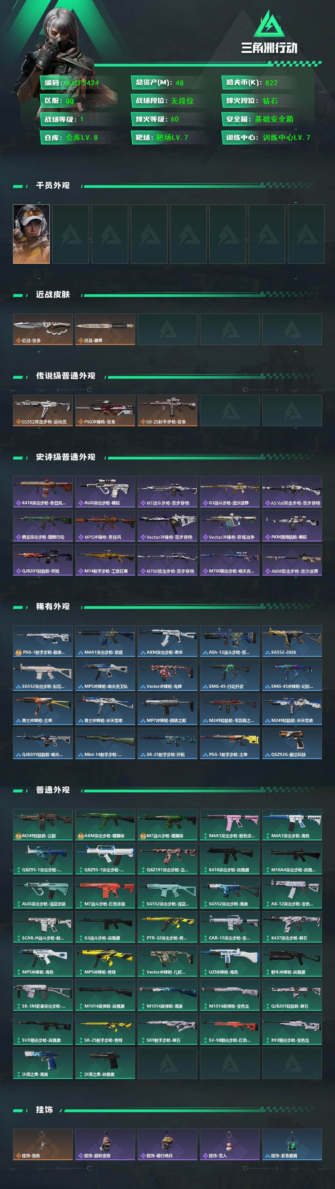 SJZEY429559三角洲行动账号详情图2