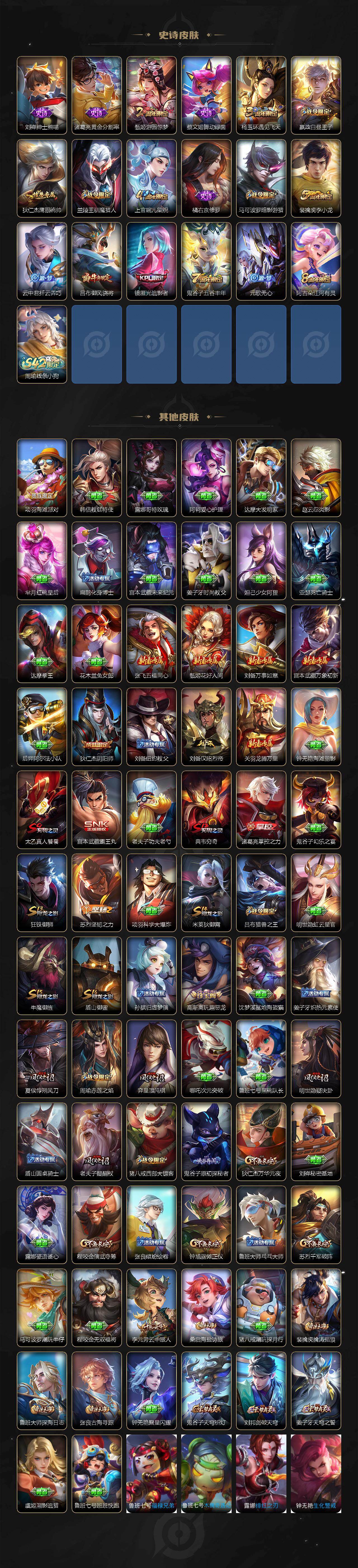 WZKG4105340王者荣耀账号详情图3 WZKG4105340王者荣耀账号详情图3