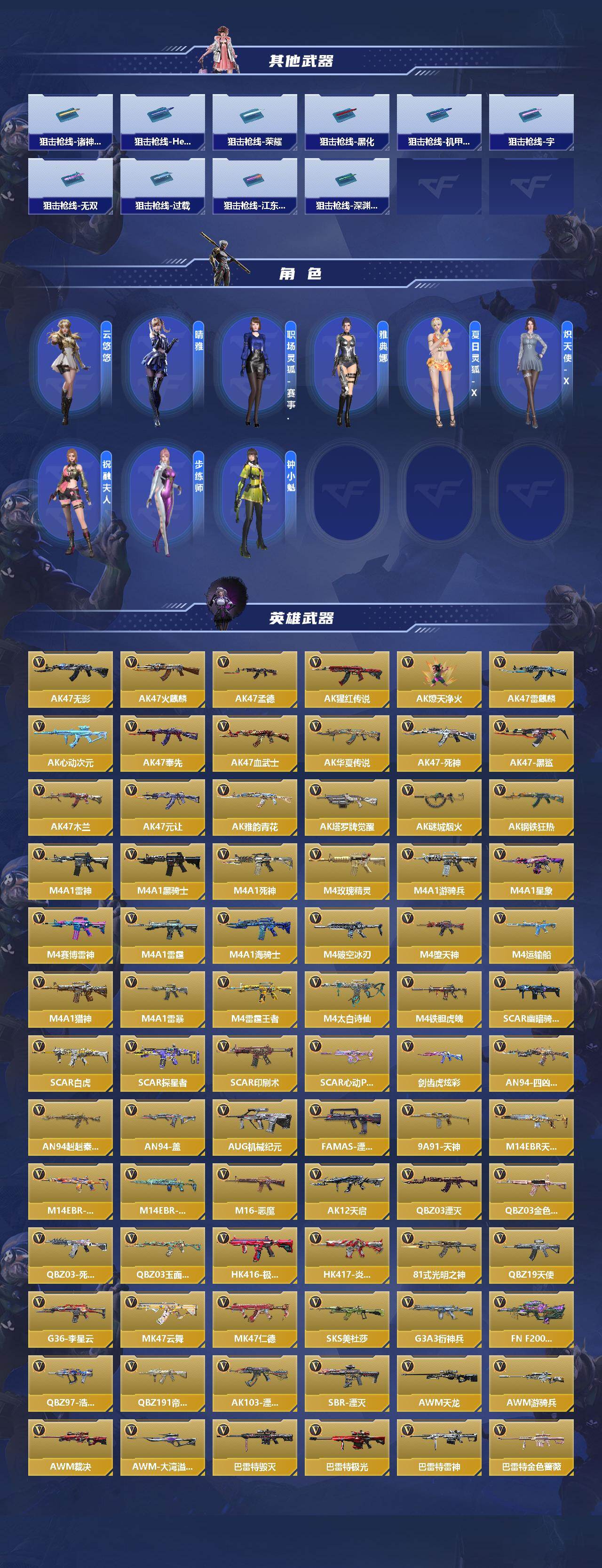 CFMEY48440枪战王者账号详情图3