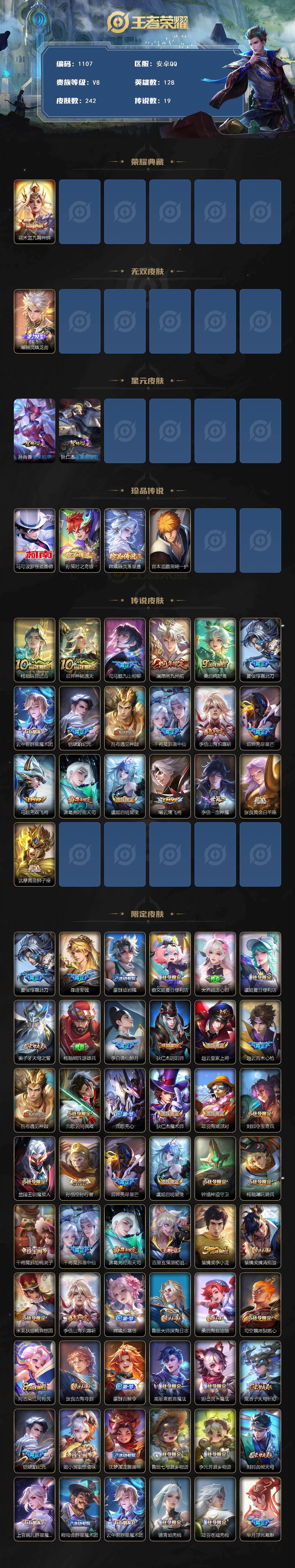 WZCMW4107450王者荣耀账号详情图2