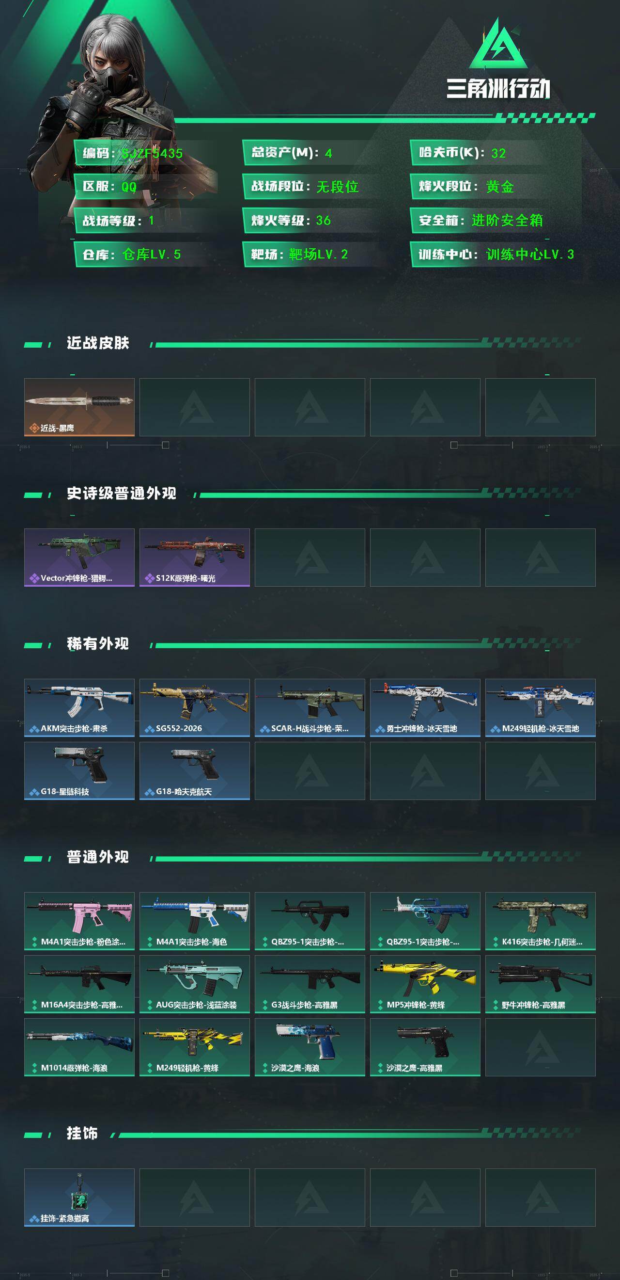 SJZEY430020三角洲行动账号详情图2