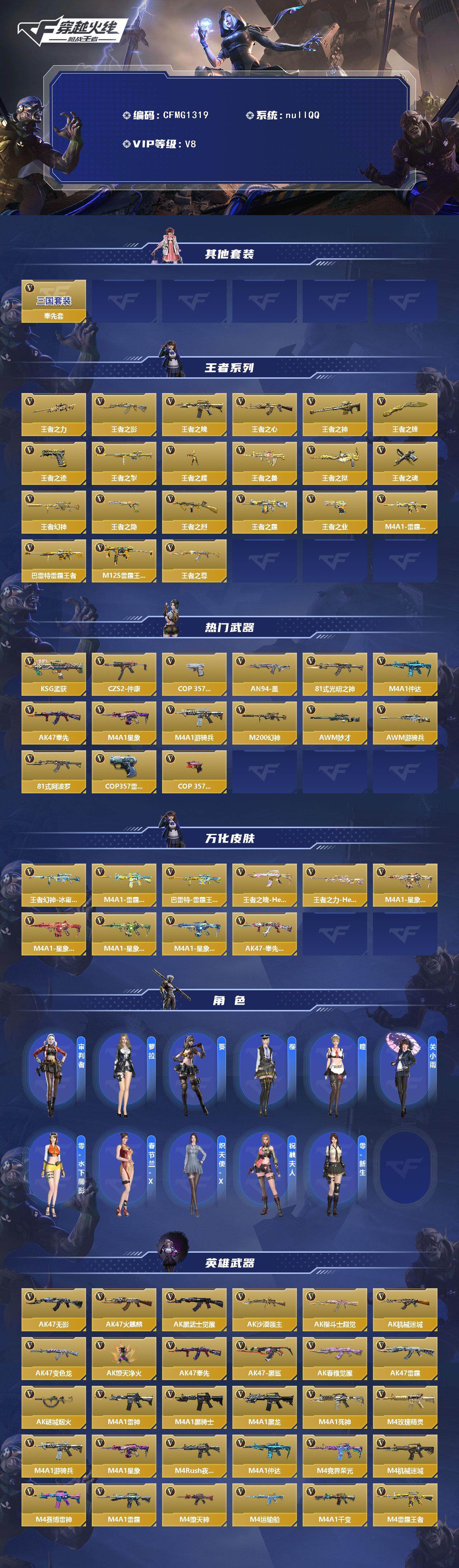 CFMEY48438枪战王者账号详情图2