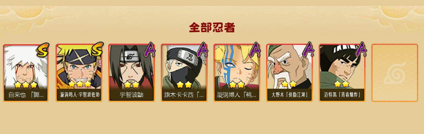 HYKG47495火影忍者账号详情图2