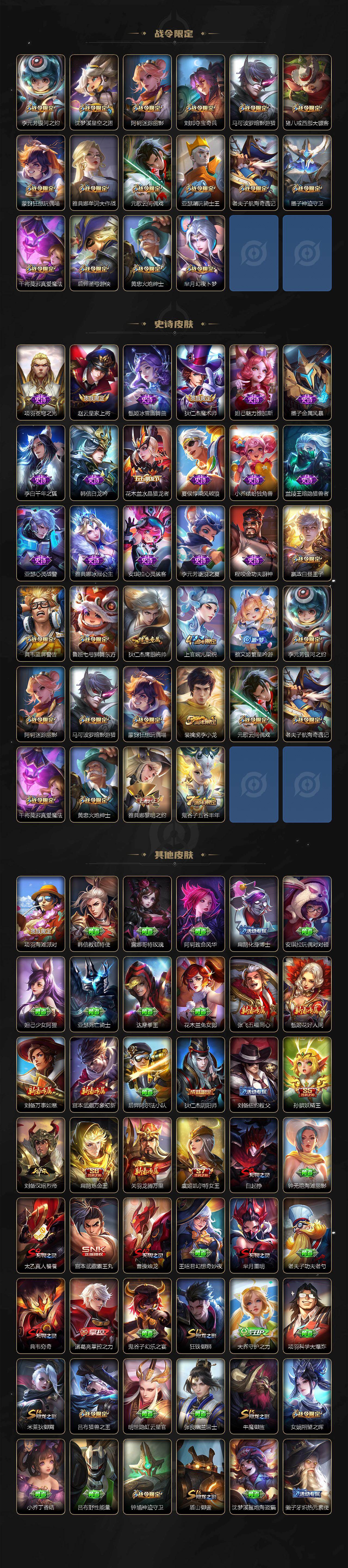 WZLX4105790王者荣耀账号详情图3