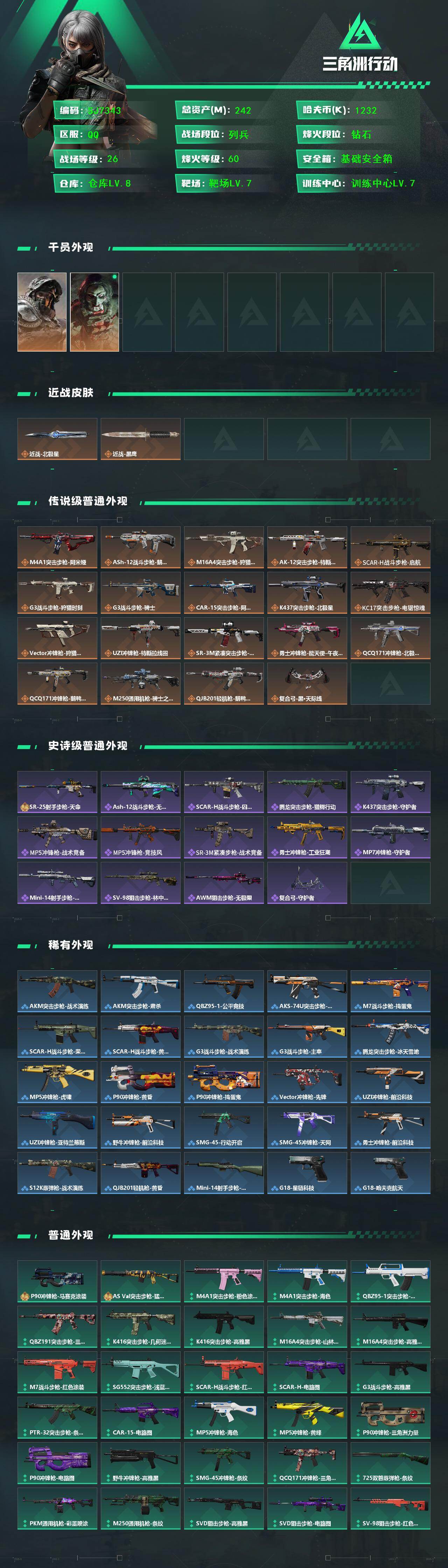 SJZEY429943三角洲行动账号详情图2