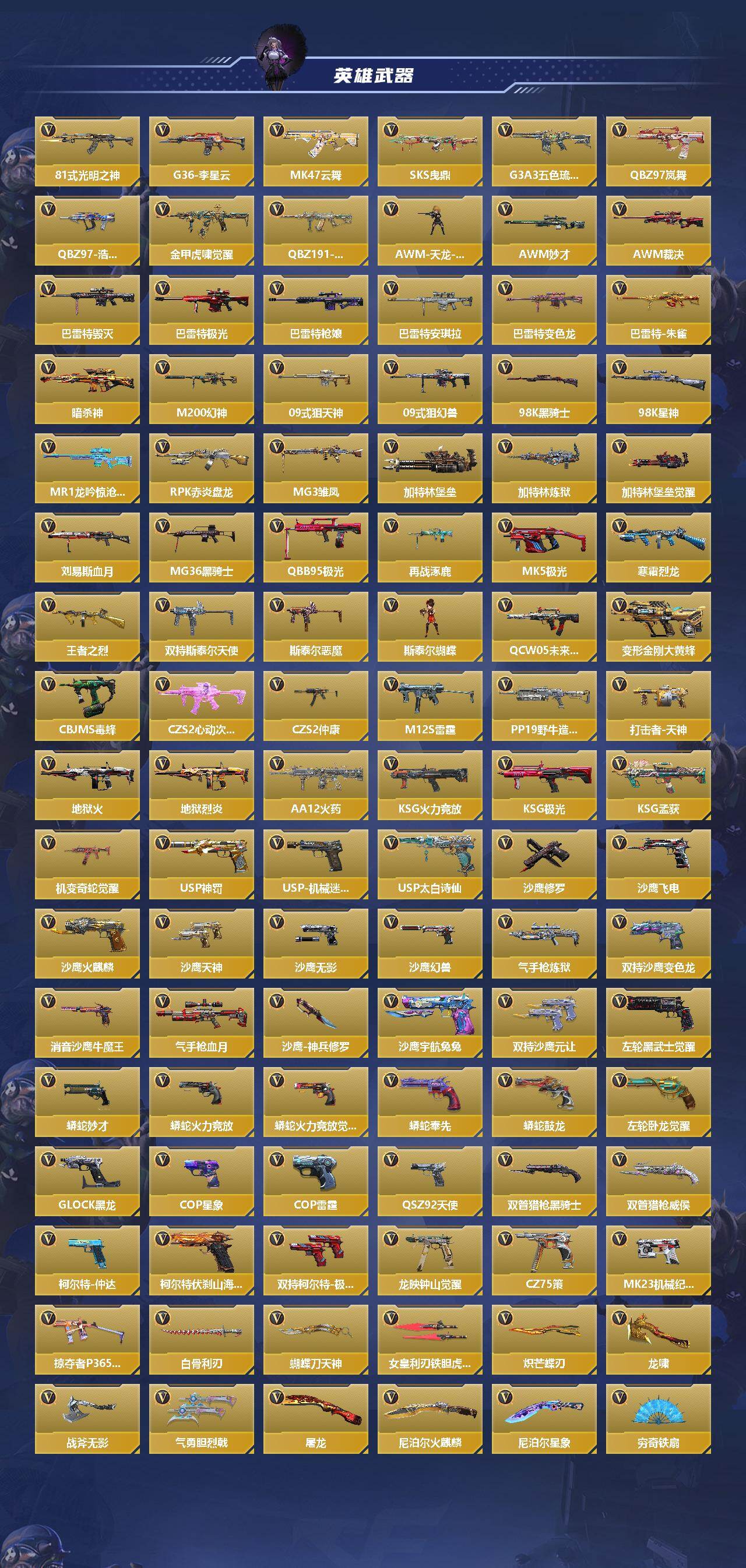 CFMQM48467枪战王者账号详情图4