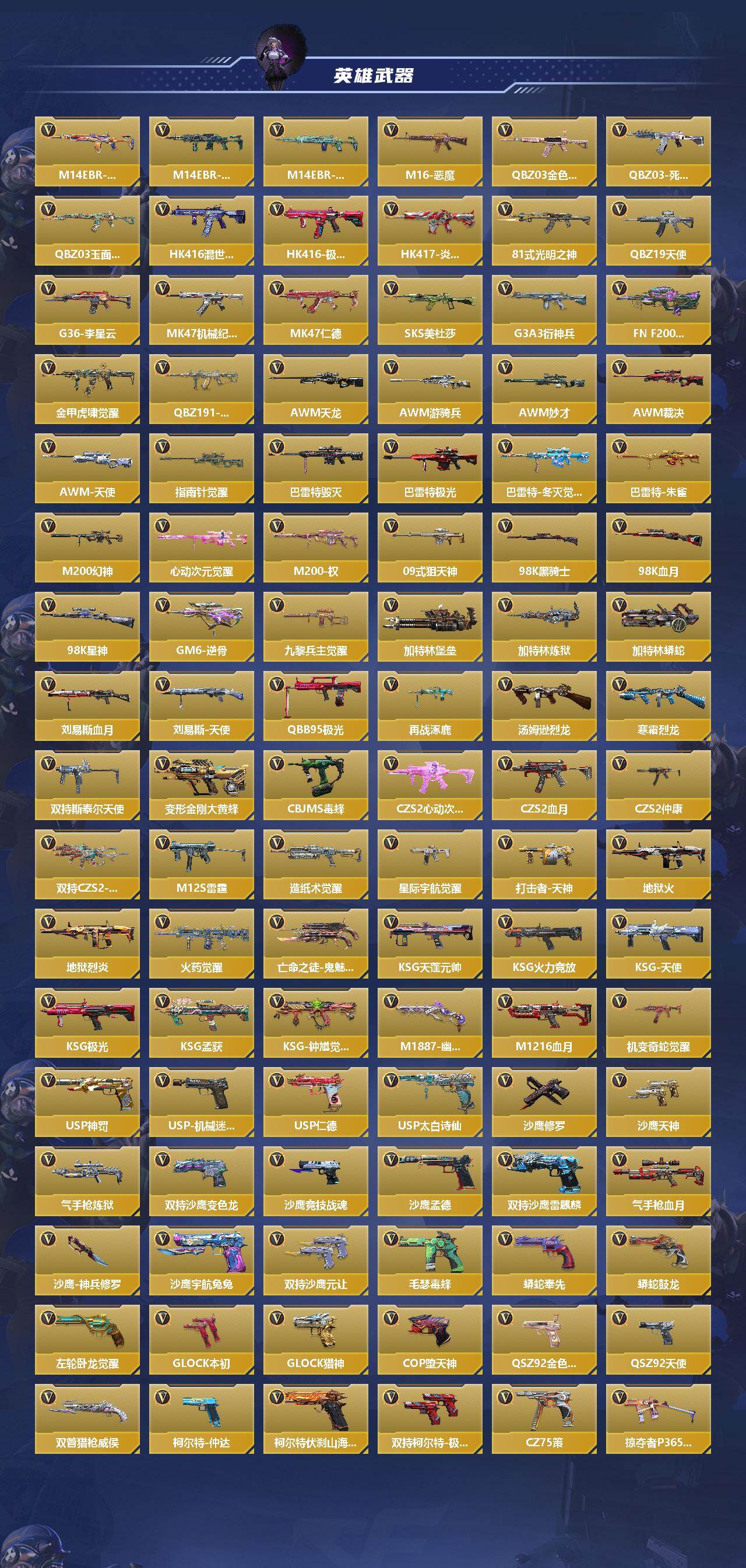 CFMQM48648枪战王者账号详情图4