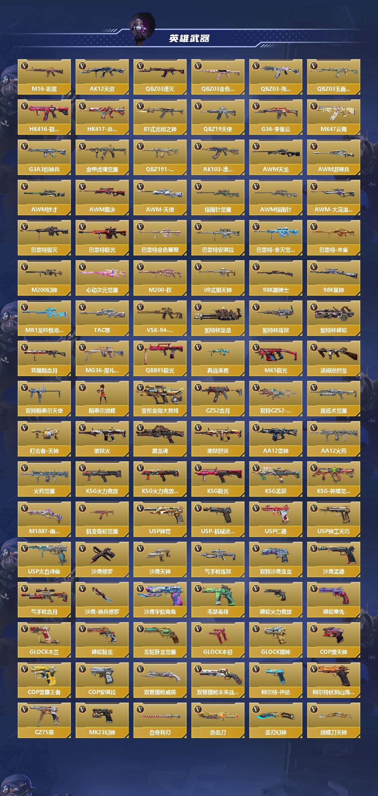 CFMQM48645枪战王者账号详情图4