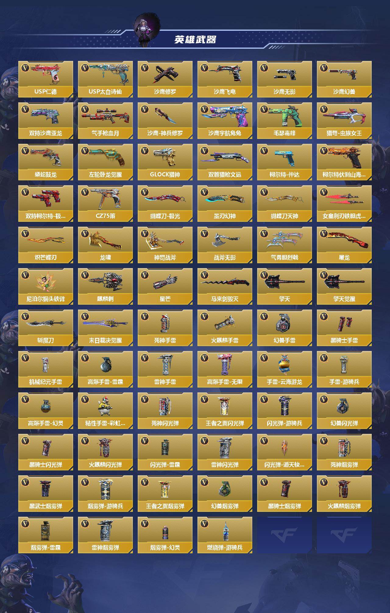 CFMQM48564枪战王者账号详情图4