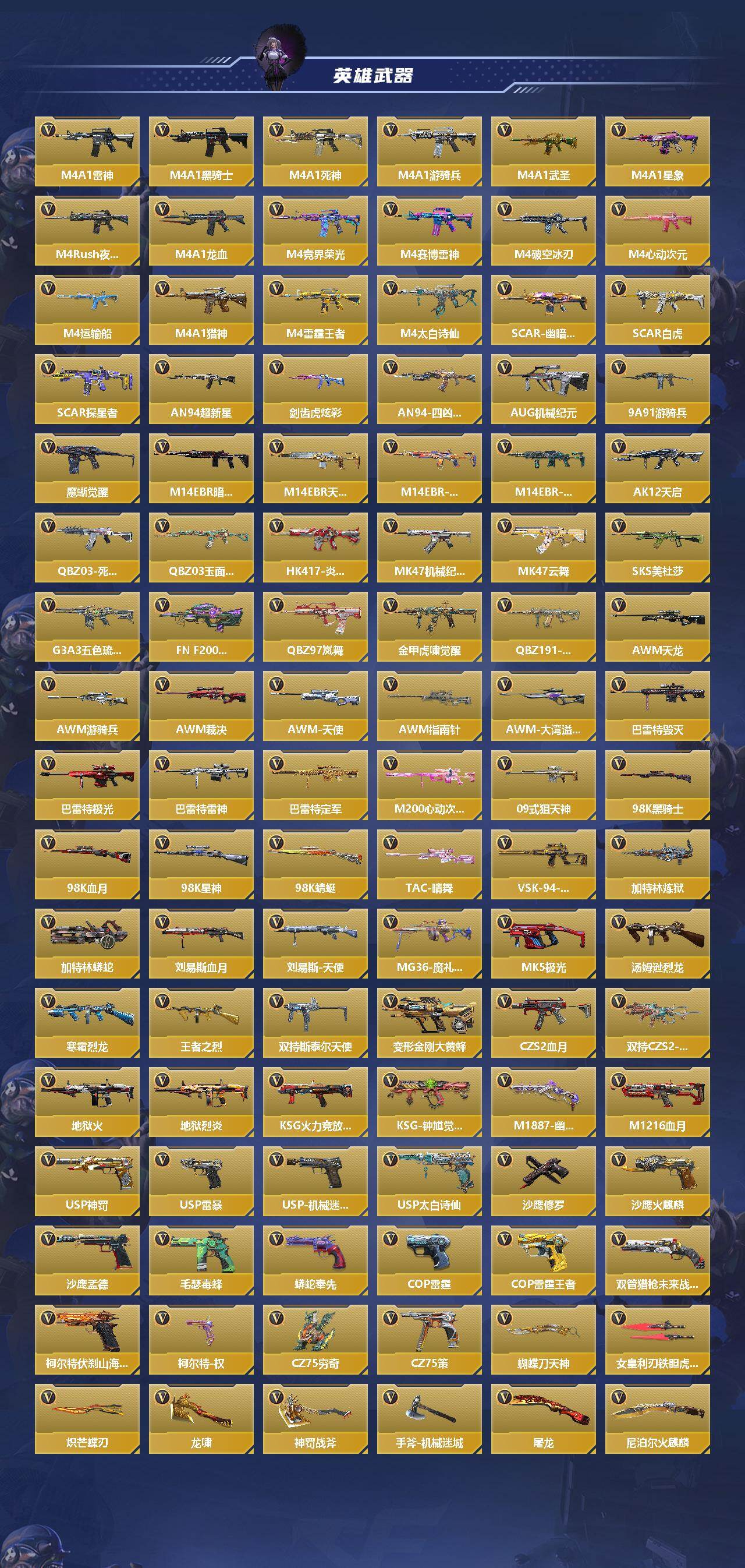 CFMEY48603枪战王者账号详情图3