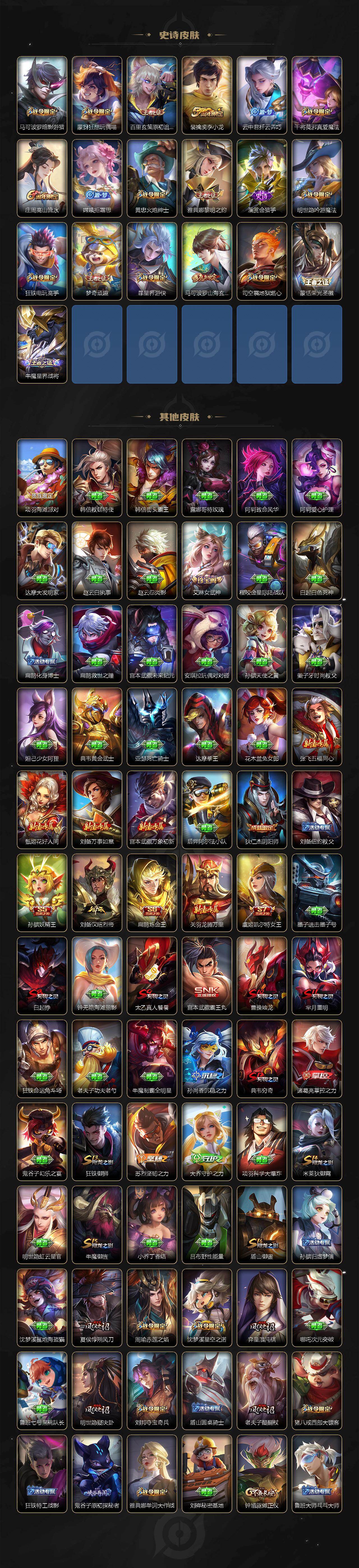 WZ034111670王者荣耀账号详情图4 WZ034111670王者荣耀账号详情图4