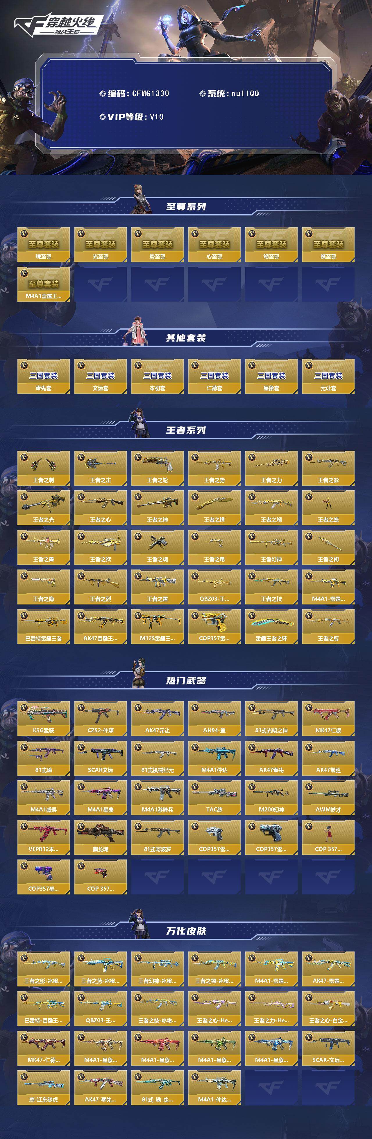 CFMEY48608枪战王者账号详情图2