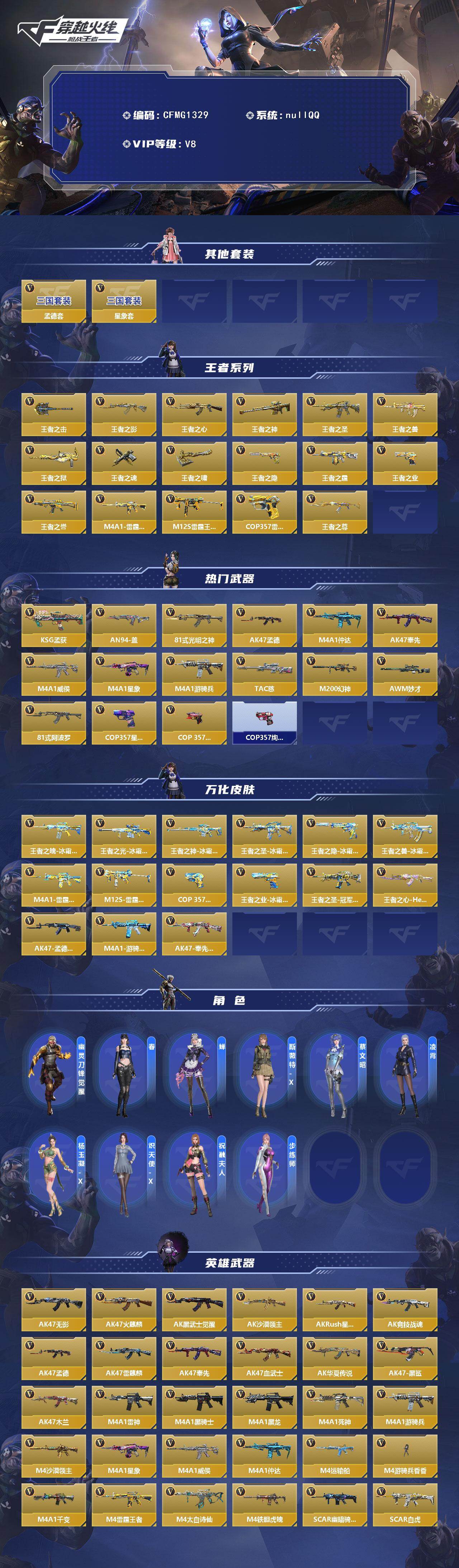 CFMEY48609枪战王者账号详情图2