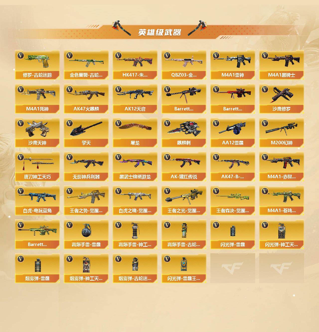 CFCMW428283穿越火线账号详情图3