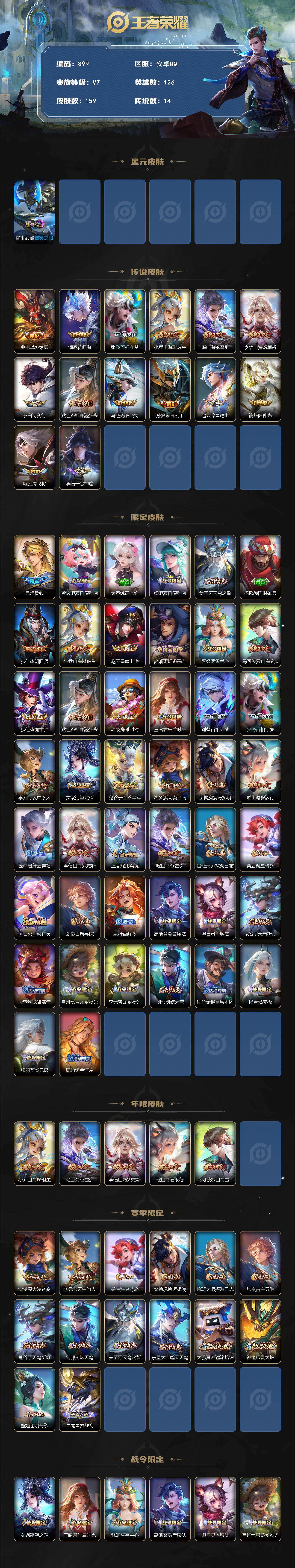 WZLFY4109828王者荣耀账号详情图2