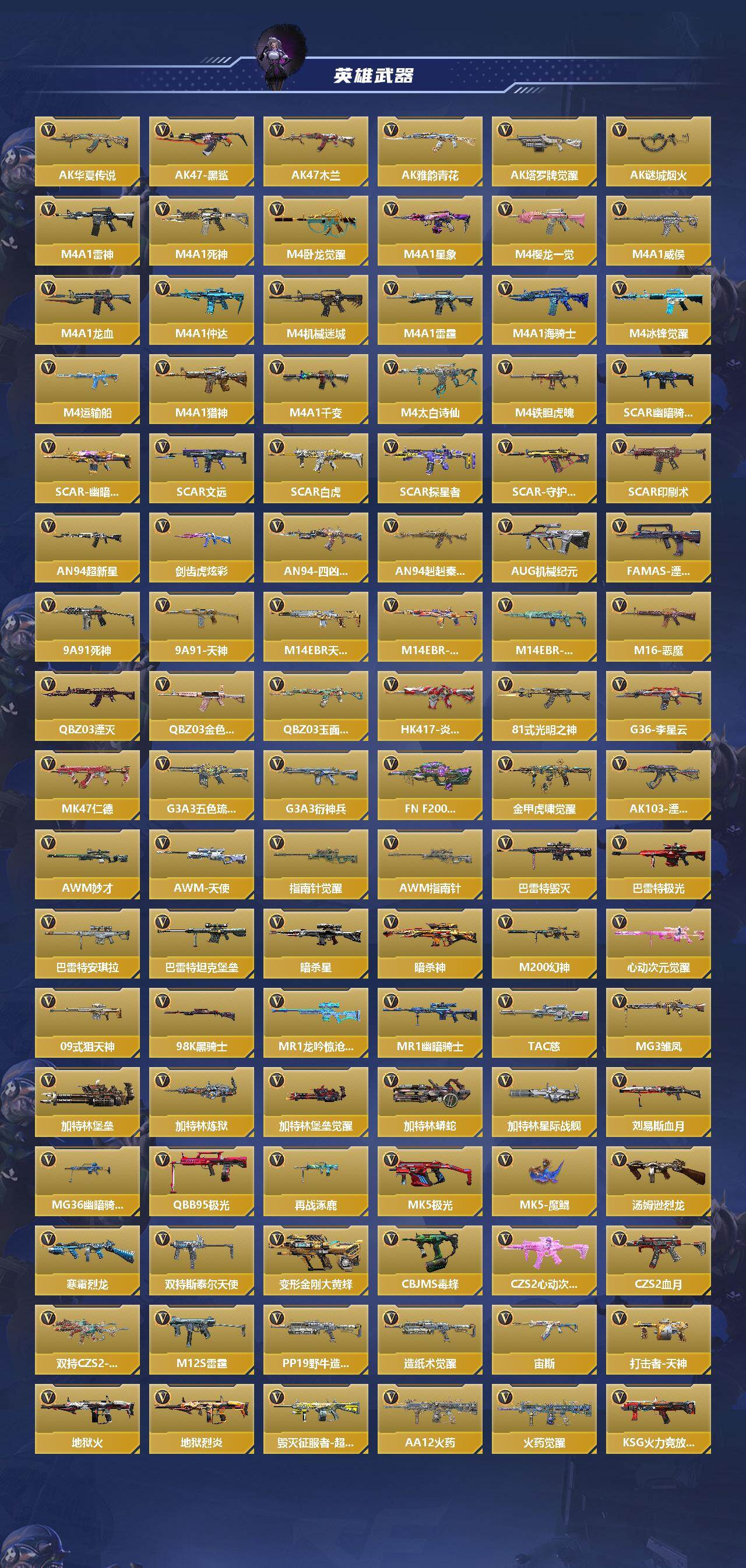 CFMQM48949枪战王者账号详情图4