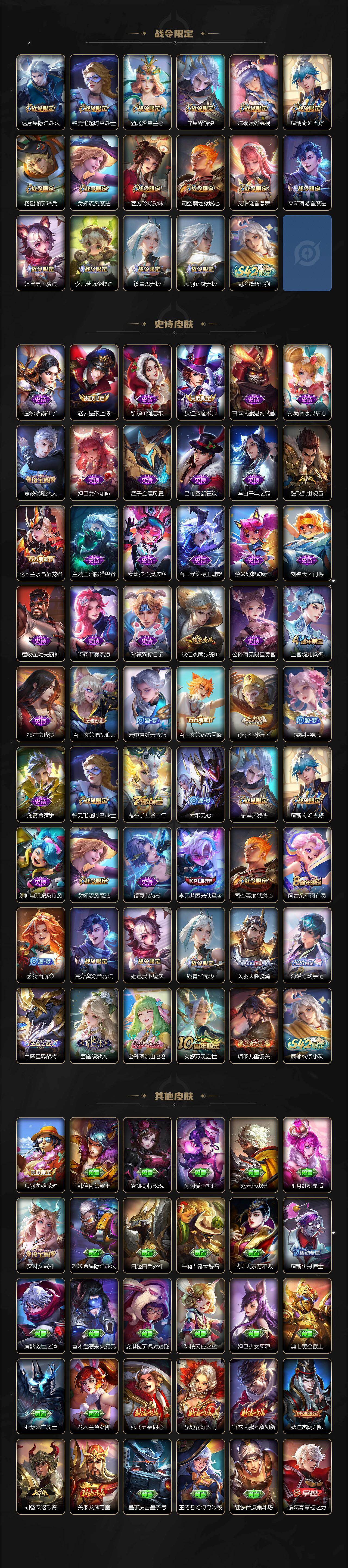 WZLX4110414王者荣耀账号详情图3